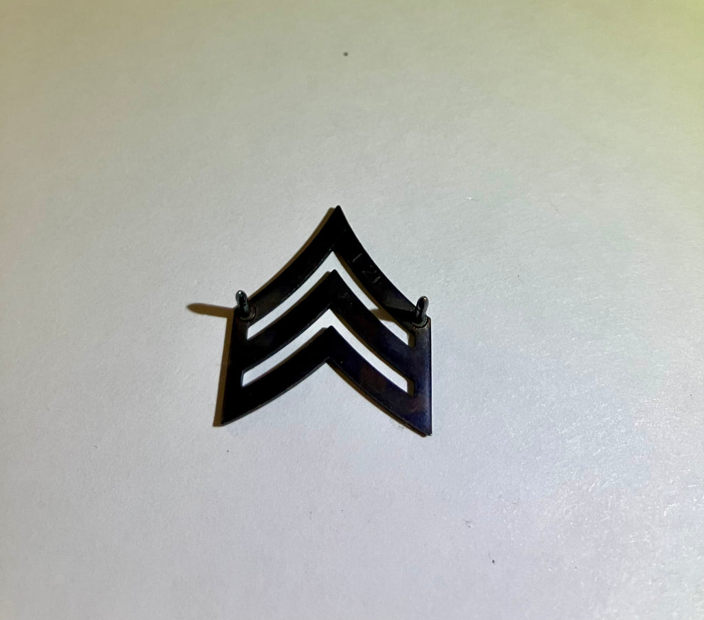US Army Sergeant E-5 Rank Insignia Pin