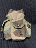 Vintage Woodland Camo Military Pouch – Unbranded Utility / Gear Pouch