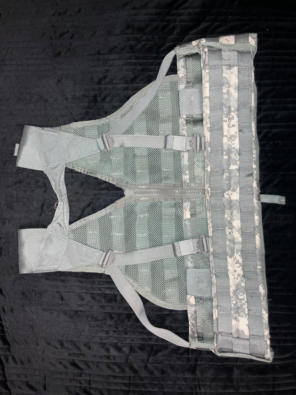 USGI Military Surplus MOLLE Load Bearing Vest – ACU UCP Digital Camo – Tactical Vest