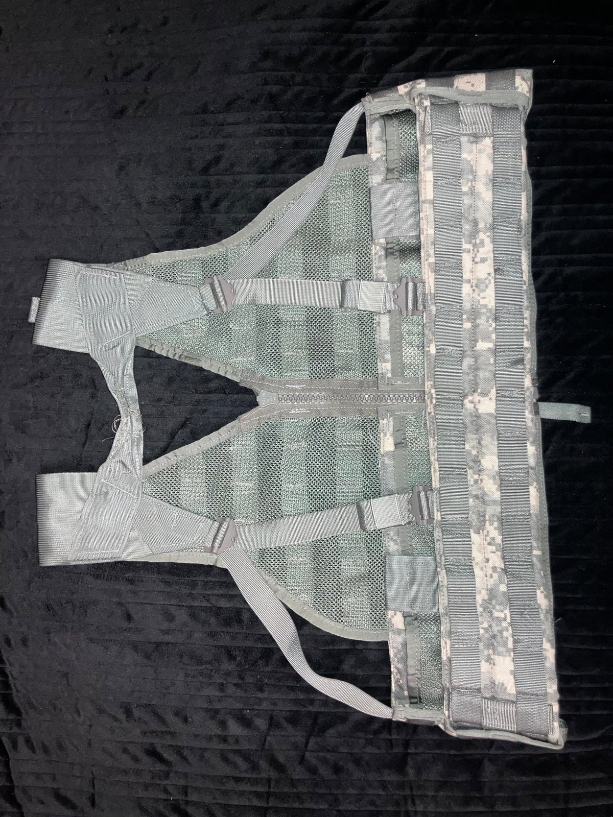USGI Military Surplus MOLLE Load Bearing Vest – ACU UCP Digital Camo – Tactical Vest