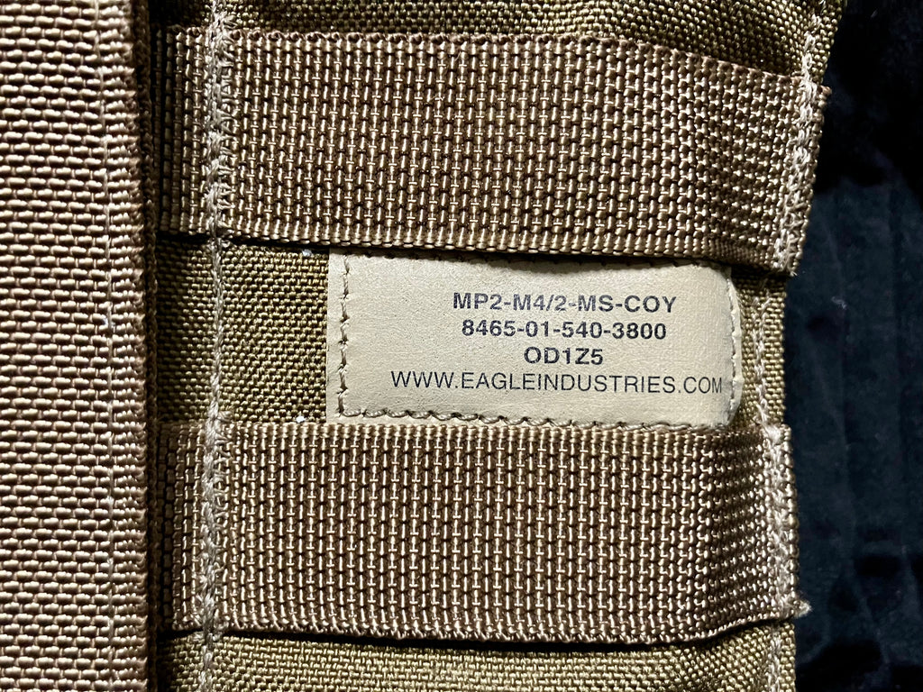 Eagle Industries USMC Double Magazine Pouch – Coyote Brown