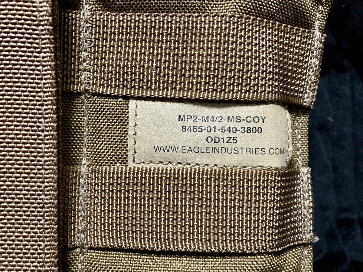 Eagle Industries USMC Double Magazine Pouch – Coyote Brown