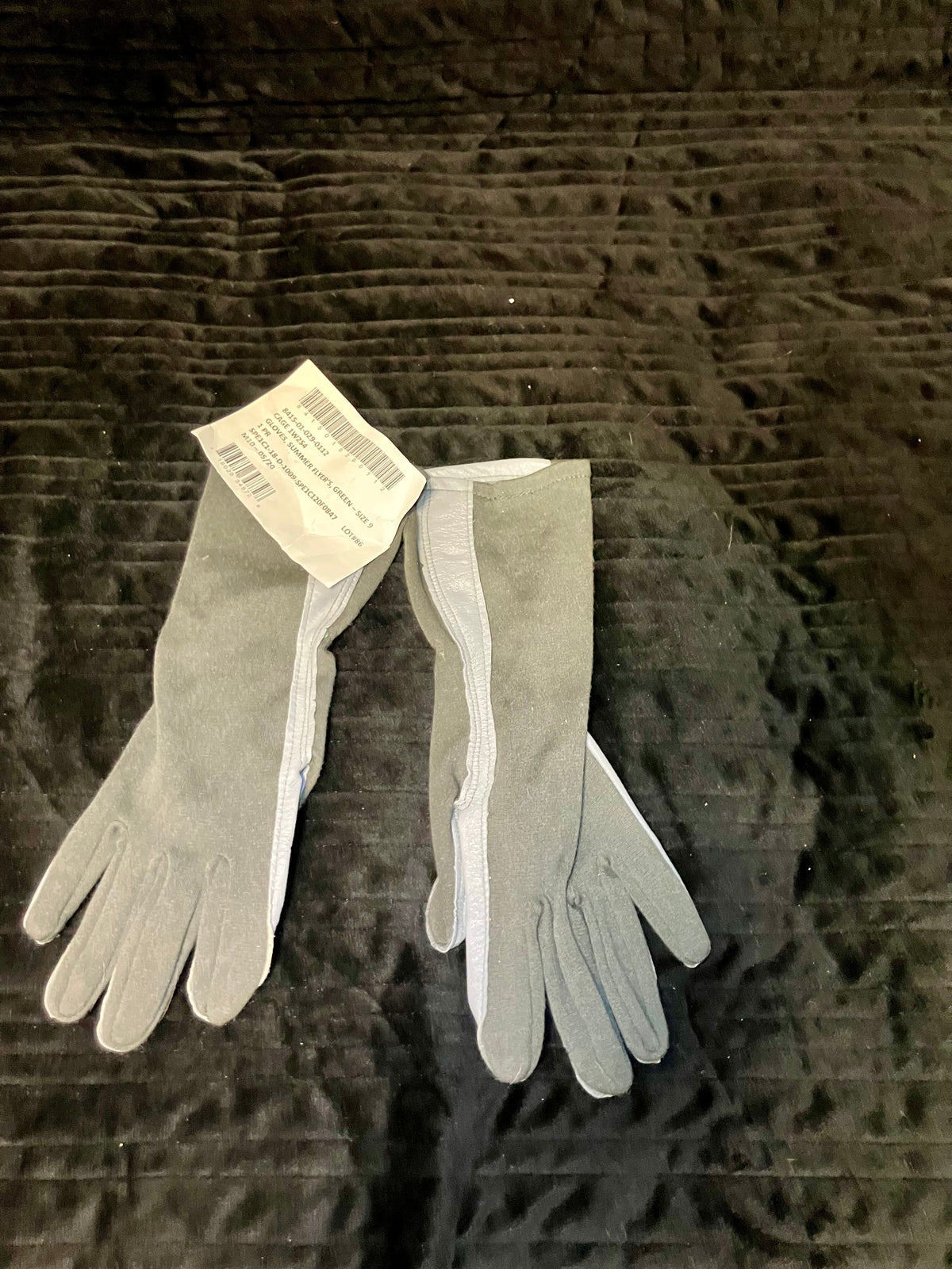 USGI Nomex Summer Flyers Gloves – Sage Green – Size 9