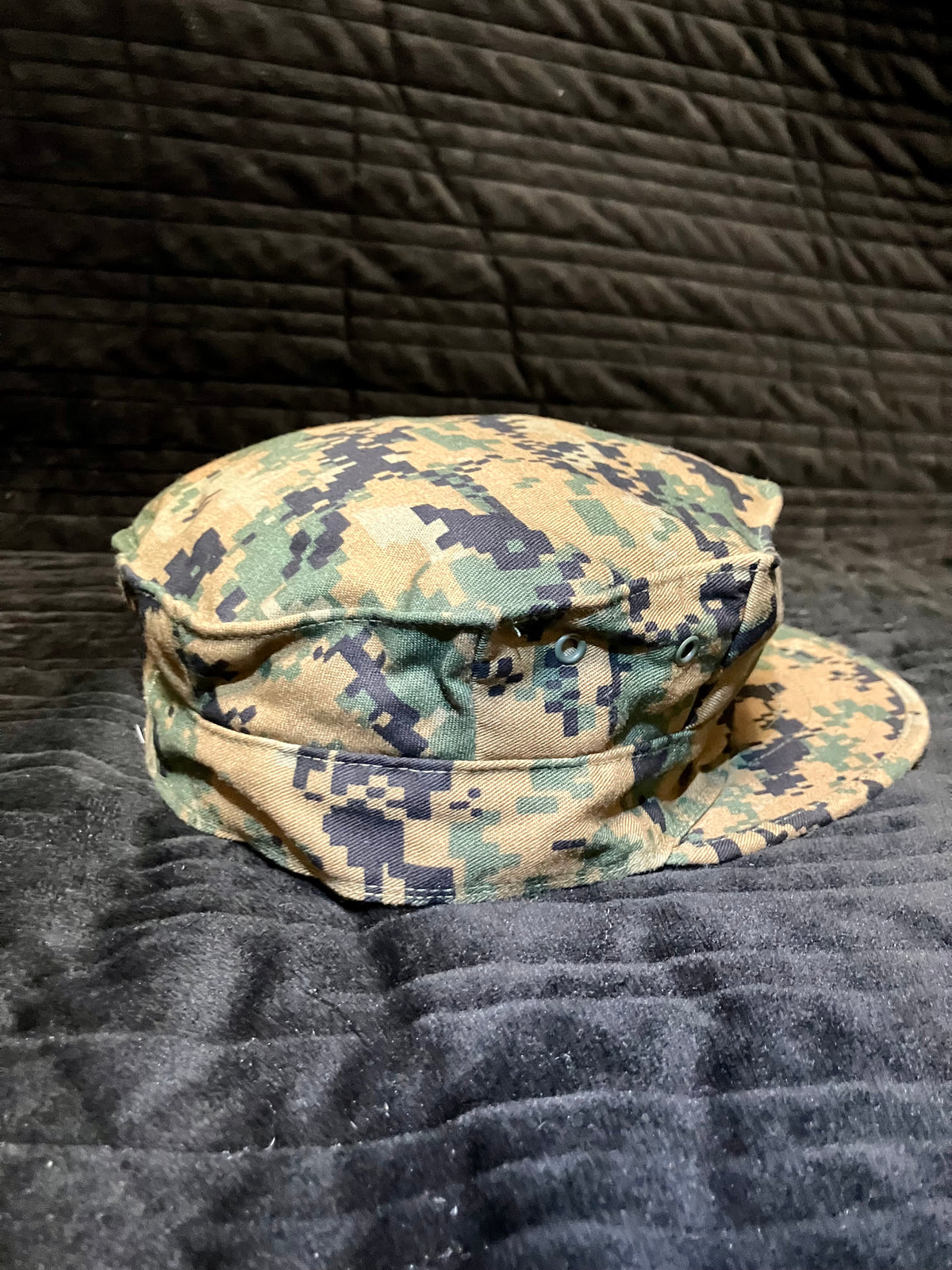 USMC Woodland MARPAT Patrol Cap – Marine Corps Utility Cover size large
